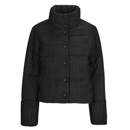 Piumino Donna Only ONLWIKI BOUCLE MIX PUFFER JACKET OTW Nero, elegante e moderno, perfetto per l'inverno. Realizzato con materiali di alta qualità, presenta un design unico e caldo. Ideale per un look casual e sofisticato, questo piumino è un must-have per ogni guardaroba femminile. Acquista ora per rimanere trendy e al caldo!