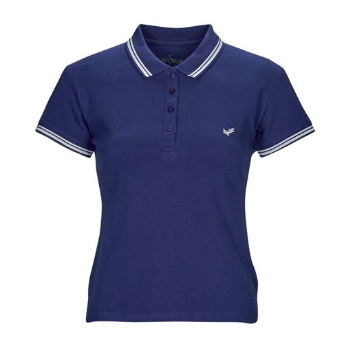 Polo Donna Kaporal JULE ESSENTIEL in blu marine, elegante e versatile, ideale per look casual e chic. Realizzata in materiali di alta qualità, offre comfort e stile per ogni occasione. Perfetta per abbinamenti sia sportivi che eleganti, è un must-have per il guardaroba femminile. Ottima scelta per la stagione, la polo Kaporal esprime qualità e tendenze attuali.