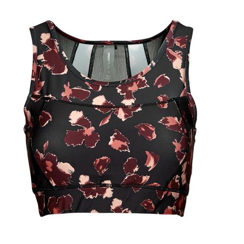 Reggiseno sportivo Only Play ONPFLORA-2 LIFE AOP SPORTS BRA multicolore per donna, ideale per allenamenti intensi. Realizzato in tessuto traspirante, offre supporto e comfort durante l'attività fisica. Design moderno e colori vivaci rendono questo reggiseno sportivo un must-have per ogni sportiva. Perfetto per corsa, palestra e fitness. Scegli il massimo della qualità e dello stile con il reggiseno Only Play.