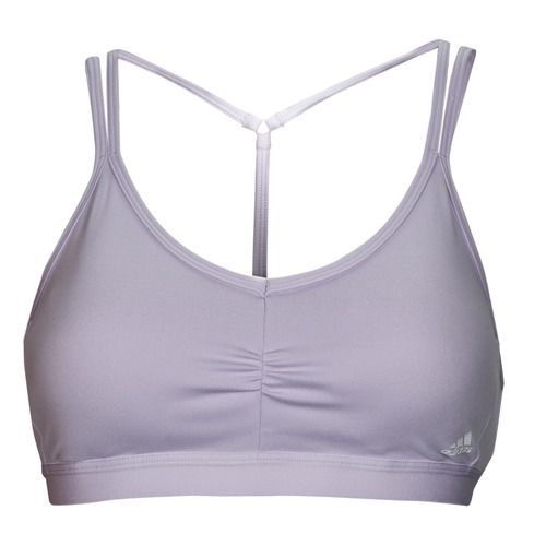Reggiseno sportivo Adidas YO ESS LS BRA Viola per Donna, ideale per allenamenti intensi e attività sportive. Design elegante e comfort ottimale, realizzato con materiali traspiranti per una vestibilità perfetta. Perfetto per fitness, corsa e yoga, un must-have per le appassionate di sport. Acquista ora il tuo reggiseno sportivo di alta qualità!