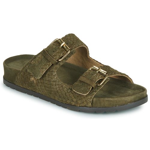 Ciabatta Donna L'Atelier Tropézien SB411-KAKI in colore kaki, realizzata in materiale di alta qualità, perfetta per un look estivo elegante e comfortevole. Ideale per abbinamenti casual o per outfit più raffinati, questa ciabatta è un must-have per ogni donna alla moda. Scopri comodità e stile con L'Atelier Tropézien.