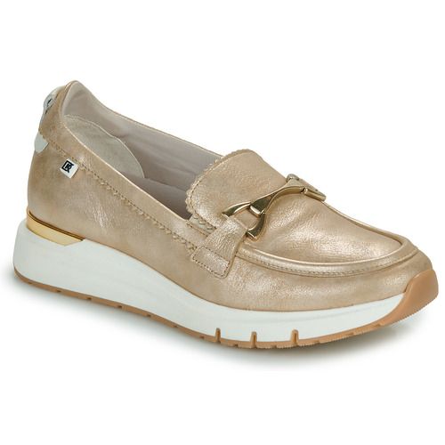 Mocassini Donna Dorking SERENA Oro, eleganti scarpe di pelle con finitura dorata, progettate per un comfort eccellente e uno stile sofisticato. Ideali per ogni occasione, offrono una calzata perfetta e un design moderno. Acquista ora per elevare il tuo look!