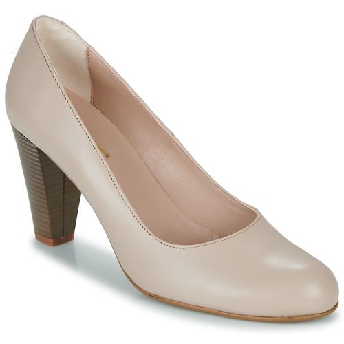 Décolleté donna SEROMALOKA Beige in pelle morbida, tacchi alti eleganti, design raffinato, ideale per occasioni speciali o uso quotidiano. Comfort e stile uniti in un'unica scarpa, perfetta per ogni outfit.