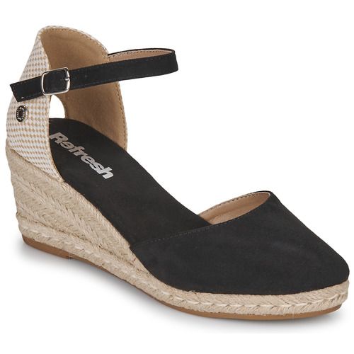 Sandali Donna Refresh 170770 Nero - Eleganti e versatili, questi sandali neri sono perfetti per l'estate. Realizzati con materiali di alta qualità, offrono comfort e stile per ogni occasione. Acquista ora i tuoi sandali Refresh per un look alla moda!