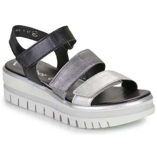 Sandali Gabor 18655357 Argento per Donna, eleganti e alla moda, realizzati in morbido materiale, ideali per ogni occasione estiva. Design chic con dettagli raffinati, perfetti per un look versatile e confortevole. Acquista ora per aggiungere stile al tuo guardaroba!