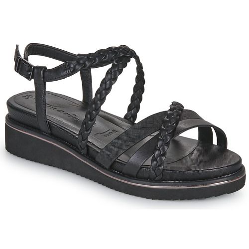 Sandali Donna Tamaris 28207-001 Nero con design elegante e alla moda, perfetti per ogni occasione. Caratterizzati da un comfort eccezionale e un tacco stabile, questi sandali sono ideali per le calde giornate estive. Disponibili in colorazione nera, si abbinano facilmente a diversi outfit, rendendoli un must-have per ogni guardaroba femminile. Acquista ora e completa il tuo look con stile!