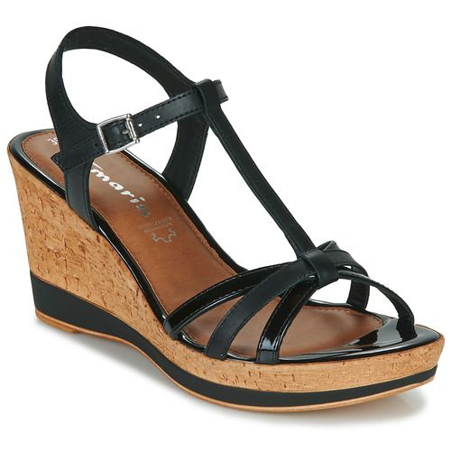 Sandali Donna Tamaris 28347-001 in Nero, eleganti e alla moda, ideali per ogni occasione. Con una comoda soletta e un design versatile, questi sandali sono perfetti per valorizzare il tuo look estivo. Acquista ora per un comfort senza pari e uno stile impeccabile!