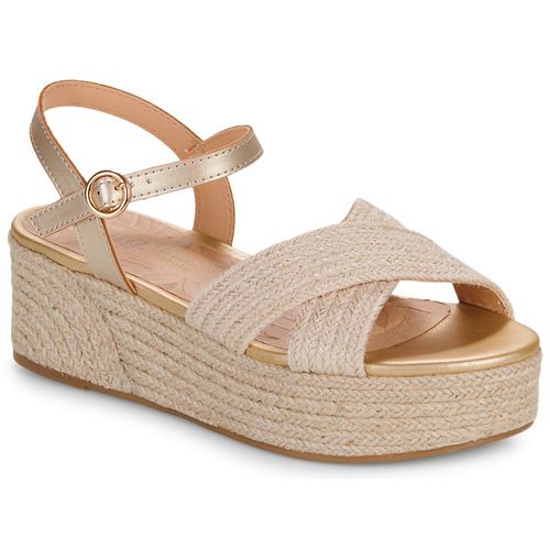 Sandali Donna MTNG 51924 in beige, eleganti e confortevoli, perfetti per la stagione estiva. Questi sandali sono ideali per ogni occasione, dal casual all'ufficiale, grazie al loro design versatile e raffinato. Realizzati con materiali di alta qualità, offrono stile e comodità per ogni passo. Disponibili in diverse taglie, questi sandali saranno un'ottima aggiunta al tuo guardaroba. Acquista ora i sandali MTNG 51924 per esprimere il tuo stile unico!