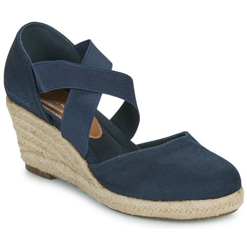 Sandali Tom Tailor 5390090020 Marine per donna, eleganti e comodi, ideali per l'estate. Design moderno e tonalità marine, perfetti per abbinamenti casual. Scegli il comfort e lo stile con i sandali Tom Tailor. Acquista ora!