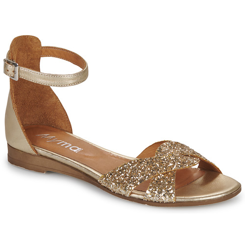 Myma 6423 Sandales pour femmes dorees 96.95