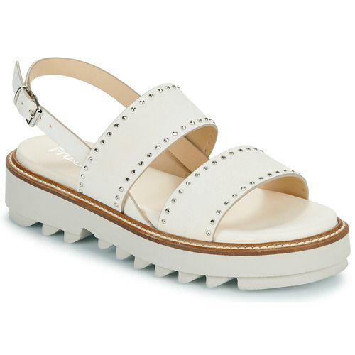 Sandali donna Fru.it 8723-100-HELGA-TAUPE-WATER-GESSO in beige, eleganti e versatili, perfetti per l'estate. Design raffinato con dettagli in gesso, ideali per occasioni casual e formali. Comfort prendendo in considerazione l'uso quotidiano, questi sandali rappresentano il connubio perfetto di stile e praticità. Acquista ora per arricchire il tuo guardaroba estivo!
