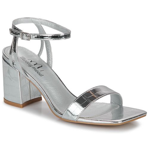 Sandali donna Moony Mood ANDROMA in argento, eleganti e alla moda, ideali per ogni occasione. Design raffinato con dettagli unici, perfetti per completare il tuo look estivo. Acquista ora i tuoi sandali Moony Mood ANDROMA e valorizza il tuo stile!