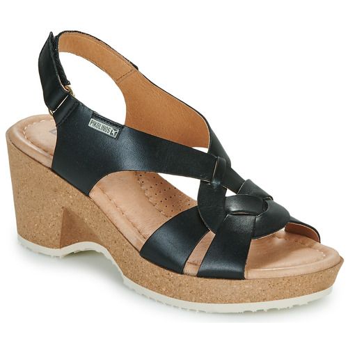 Sandali Pikolinos ARENALES W3B Nero per donna, eleganti e comodi, realizzati in pelle di alta qualità. Design raffinato e versatile, perfetti per ogni occasione. Ideali per l'estate, offrono comfort e stile. Acquista ora i tuoi sandali Pikolinos!