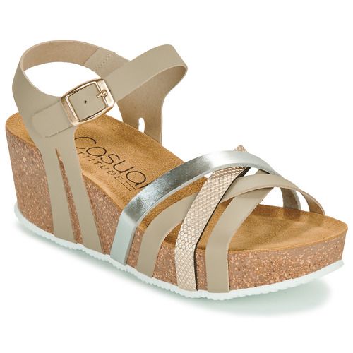 Sandali Donna Casual Attitude BADOL Beige eleganti e versatili, ideali per completare ogni outfit estivo. Realizzati con materiali di alta qualità, offrono comfort e stile. Perfetti per occasioni informali o eventi speciali. Scopri i sandali BADOL per un look chic e alla moda.
