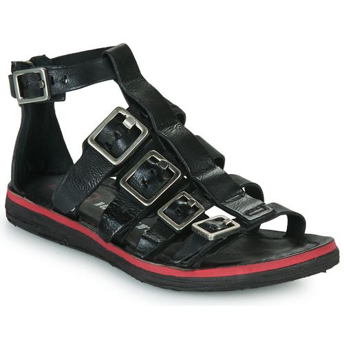 "Sandali Donna Airstep / A.S.98 BUSA BUCKLE Nero, eleganti e alla moda, perfetti per ogni occasione. Design unico con fibbia decorativa, suola comoda per il massimo comfort. Acquista ora per un'estate alla moda!"