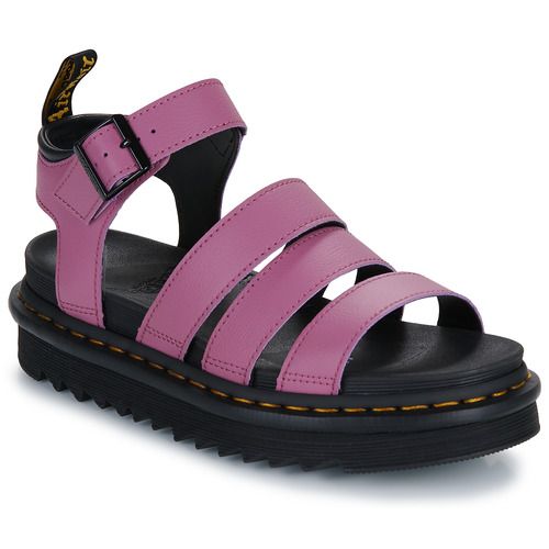 Sandali Dr. Martens Blaire Muted Purple Athena Viola per donna, caratterizzati da un design elegante e contemporaneo. Realizzati in morbida pelle nella tonalità viola tenue, questi sandali offrono comfort e stile perfetti per ogni occasione. Ideali per l'estate, i sandali presentano una suola resistente e un'ottima aderenza, rendendoli perfetti per passeggiate in città o giornate all'aperto. Aggiungi un tocco di originalità al tuo guardaroba con i sandali Dr. Martens Blaire.