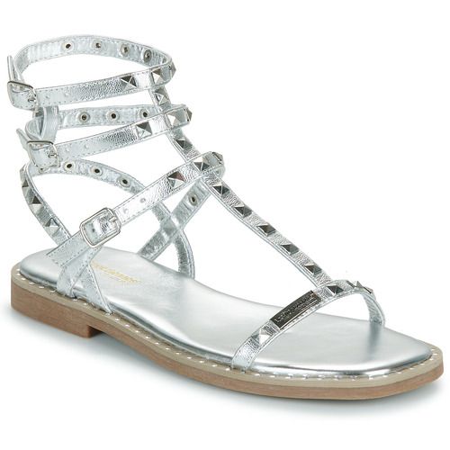 Sandali Les Tropéziennes par M Belarbi CORALIE Argento per donna, eleganti e trendy, realizzati in materiali di alta qualità, ideali per completare il tuo look estivo. Perfetti per ogni occasione, dai pomeriggi in spiaggia a serate casual. Questi sandali si distinguono per il loro design raffinato e il colore argento versatile, che si abbina facilmente ad ogni outfit. Acquista ora i sandali CORALIE e porta stile e comfort ai tuoi passi.