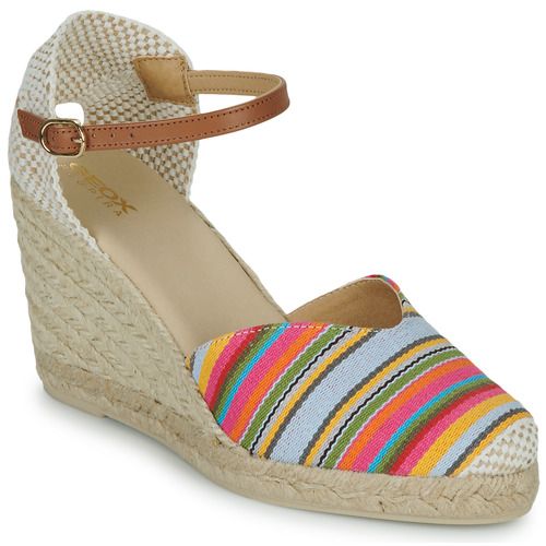 Sandali Donna Geox D GELSA Multicolore, eleganti e versatili, perfetti per la stagione estiva. Con un design unico e colori vivaci, questi sandali offrono comfort e stile in ogni occasione. Acquista ora per aggiungere un tocco di classe al tuo guardaroba!