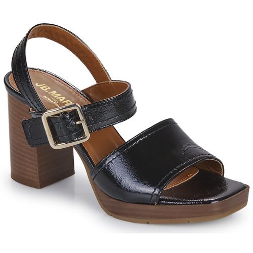 Sandali JB Martin DYNAS neri per donna, eleganti e versatili, ideali per ogni occasione. Realizzati con materiali di alta qualità, offrono comfort e stile. Perfetti per un look chic e alla moda, questi sandali sono un must-have nel tuo guardaroba estivo.
