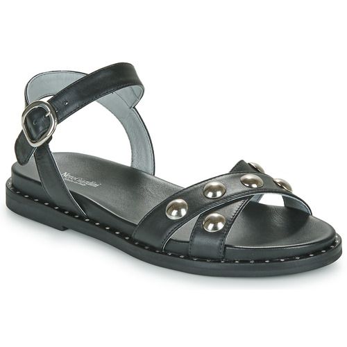Sandali donna NeroGiardini E410490D in colore nero, elegante e alla moda, perfetti per ogni occasione. Design moderno con dettagli raffinati, conferiscono comfort e stile. Ideali per l'estate, questi sandali sono un must-have per il guardaroba femminile. Acquista ora i NeroGiardini E410490D per aggiungere un tocco chic al tuo outfit.