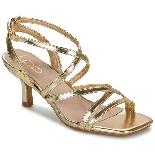 Sandali FARILA Oro Donna di Les Petites Bombes, eleganti e sofisticati, ideali per ogni occasione estiva. Design alla moda con dettagli raffinati, perfetti per abbinamenti versatili. Acquista ora per un tocco di stile nel tuo guardaroba!
