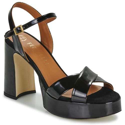 Sandali Donna Fericelli FELICIA in Nero, eleganti e alla moda, perfetti per ogni occasione. Realizzati con materiali di alta qualità, garantiscono comfort e stile. Acquista ora per un look chic e sofisticato.