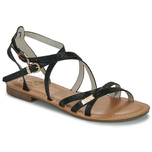 Sandali FIKEN Nero Donna di Les Petites Bombes, eleganti e alla moda, perfetti per ogni occasione. Design sofisticato e materiali di alta qualità per un comfort duraturo. Ideali per abbinamenti versatili, queste scarpe sono il must-have della stagione. Acquista ora per un look chic e raffinato.