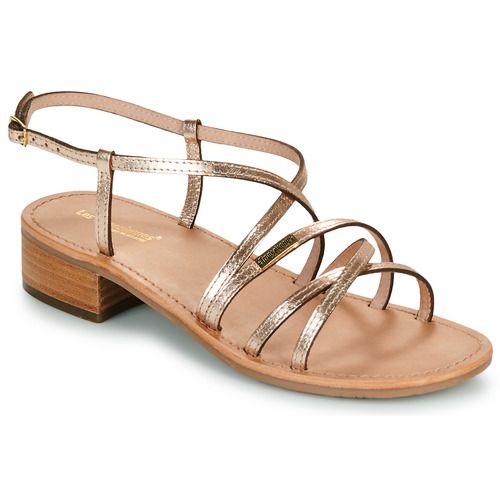 Sandali Les Tropéziennes par M Belarbi HARRYNA in oro, eleganti e raffinati, ideali per l'estate. Design alla moda con dettagli chic, perfetti per ogni occasione. Acquista ora i sandali donna HARRYNA per un look unico e sofisticato.