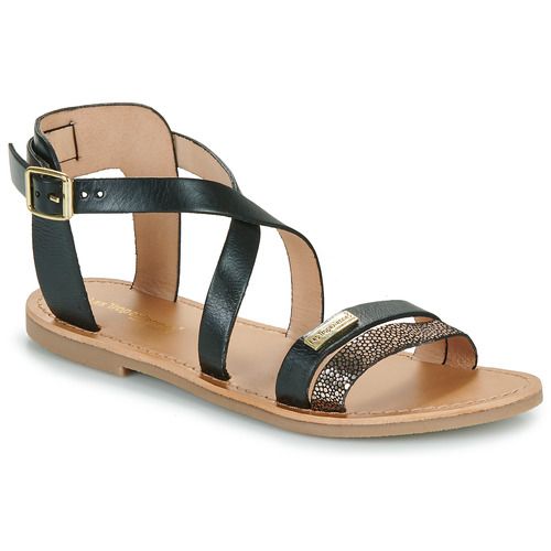 Sandali HIPAZ Nero delle Les Tropéziennes par M Belarbi per donna, eleganti e versatili, ideali per ogni occasione. Design raffinato e materiali di alta qualità per un comfort ottimale. Perfetti per l'estate, da abbinare a abiti casual o look da spiaggia. Scopri il tuo stile con i sandali HIPAZ Nero, il must-have della stagione.