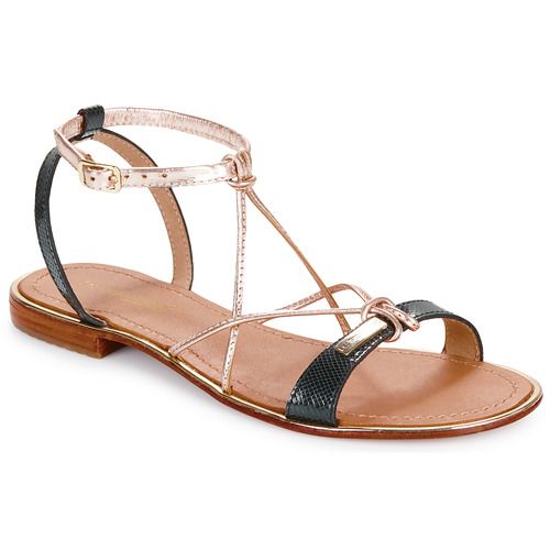 Sandali Les Tropéziennes par M Belarbi modello HIRONDEL in colorazione nera, eleganti e versatili, ideali per l'estate. Perfetti per completare outfit casual e chic, questi sandali donna offrono comfort e stile. Acquista ora i sandali HIRONDEL neri e rimani alla moda durante la stagione calda.