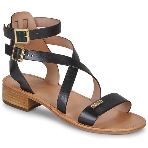 Sandali Les Tropéziennes par M Belarbi HOCEAN Nero per donna, eleganti e versatili, ideali per ogni occasione. Design raffinato e confortevole, perfetti per l'estate. Scarpe alla moda per completare il tuo look con stile.