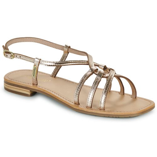 Sandali Les Tropéziennes par M Belarbi HUDON in color oro per donna, con design elegante e alla moda, ideali per l'estate. Perfetti per occasioni casual e serate estive, questi sandali offrono comfort e stile, rendendoli un must-have per ogni guardaroba femminile. Acquista ora i sandali HUDON e aggiungi un tocco di lusso al tuo look estivo!