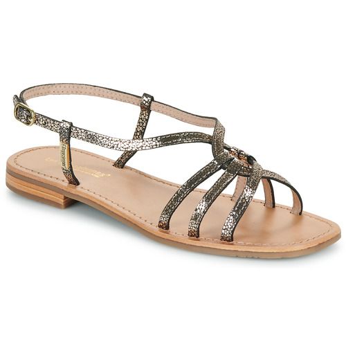 Sandali HUDON neri da donna di Les Tropéziennes par M Belarbi, eleganti e comodi, ideali per l'estate. Perfetti per occasioni casual e serate estive, questi sandali uniscono stile e comfort. Design chic e suola resistente, disponibili in diverse taglie. Acquista ora e aggiungi un tocco di classe al tuo guardaroba estivo!