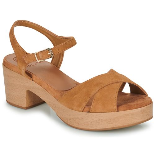 Sandali Unisa IRAM Marrone per donna, eleganti e alla moda, realizzati in pelle di alta qualità. Questi sandali estivi offrono comfort e stile, perfetti per ogni occasione. Design raffinato con dettagli curati, ideali per completare il tuo look estivo. Perfetti per passeggiate e eventi casual. Disponibili nella colorazione marrone classica, un must-have per la tua collezione di calzature.