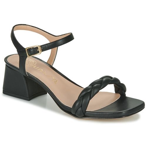 Sandali Unisa KIGALI Nero per donna, eleganti e comodi, ideali per ogni occasione estiva. Design moderno e raffinato, tacco stabile e materiali di alta qualità per il massimo comfort. Perfetti da abbinare a vestiti o pantaloni, danno un tocco di stile a ogni outfit. Scopri la versatilità dei sandali Unisa KIGALI e fai brillare il tuo look!