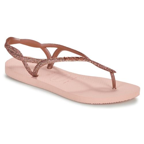 Sandali Havaianas LUNA PREMIUM ME in rosa, per donna. Design elegante e comodo, ideale per l'estate. Perfetti per spiaggia e tempo libero, con suola resistente e materiale di alta qualità. Aggiungi un tocco di stile al tuo look estivo con questi sandali. Disponibili in diverse taglie.