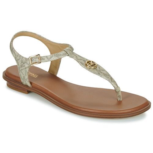 Sandali donna MALLORY THONG in oro di MICHAEL Michael Kors, perfetti per l'estate. Design elegante e alla moda, per un look sofisticato. Ideali per occasioni speciali o per completare il tuo outfit quotidiano. Acquista ora i sandali oro MALLORY THONG per aggiungere un tocco di lusso al tuo guardaroba.