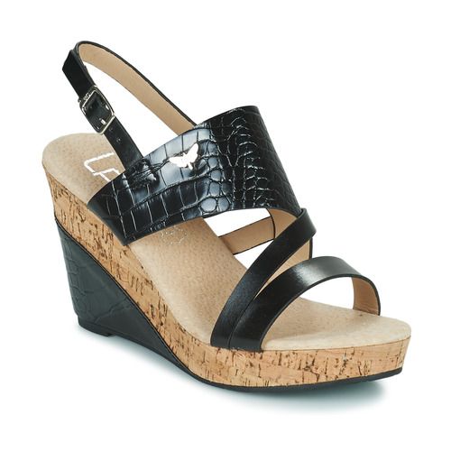 Sandali Donna Les Petites Bombes MELINE Nero, eleganti e trendy, ideali per ogni occasione. Design sofisticato con cinturino alla caviglia per una calzata comoda. Perfetti da abbinare a look estivi e serali. Acquista ora il tuo paio e completa il tuo outfit con stile!