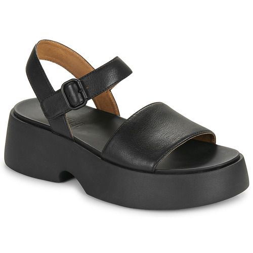 Sandali Camper K201659-001 Neri da Donna, eleganti e alla moda, ideali per ogni occasione estiva. Comfort e stile si uniscono in questo accessorio indispensabile per il tuo guardaroba. Acquista ora per un look chic e versatile!