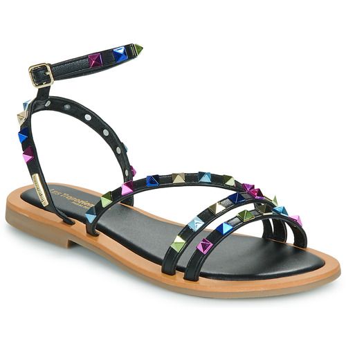 Sandali neri Les Tropéziennes par M Belarbi modello OKARI per donna, eleganti e versatili, perfetti per l'estate. Design raffinato e comfort ottimale per ogni occasione. Acquista ora i tuoi sandali OKARI e completa il tuo outfit con stile.
