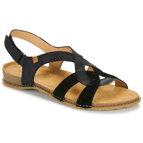 Sandali El Naturalista PANGLAO Nero per Donna, eleganti e comodissimi, ideali per l'estate. Realizzati in materiali di alta qualità, questi sandali offrono stile e comfort, perfetti per ogni occasione. Design versatile e moderno, il modello PANGLAO è perfetto per completare i tuoi outfit estivi. Acquista ora e affronta la stagione con classe!