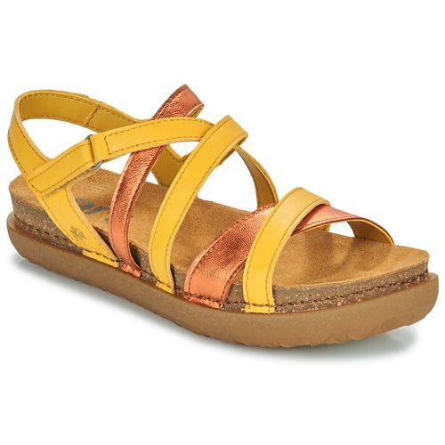 Sandali da donna Art RHODES Giallo, eleganti e alla moda, ideali per la stagione estiva. Questi sandali luminosi offrono comfort e stile, perfetti per ogni occasione. Design moderno con dettagli raffinati, realizzati con materiali di alta qualità per garantire durata e resistenza. Completa il tuo look estivo con i sandali RHODES, must-have per ogni guardaroba femminile. Acquista ora per aggiungere un tocco di colore al tuo outfit!