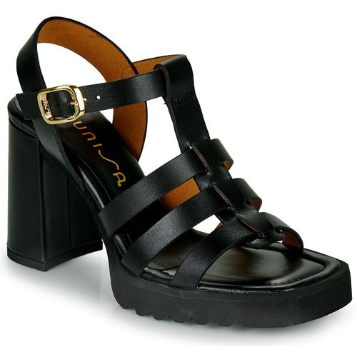 Sandali Unisa SABAN Nero per Donna - Eleganti sandali neri in pelle, ideali per ogni occasione. Design raffinato e comfort assicurato, perfetti per l'estate. Scopri il tuo stile con i sandali Unisa SABAN, un must-have per ogni collezione di moda femminile.