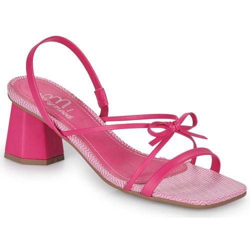 Sandali Moony Mood SAKUNA Rosa per Donna - Eleganti, alla moda e comodi sandali estivi, perfetti per ogni occasione. Ottimali per completare i tuoi look estivi, con un design versatile che si abbina facilmente a vestiti e pantaloni. Trova il tuo stile unico con i sandali SAKUNA in rosa.