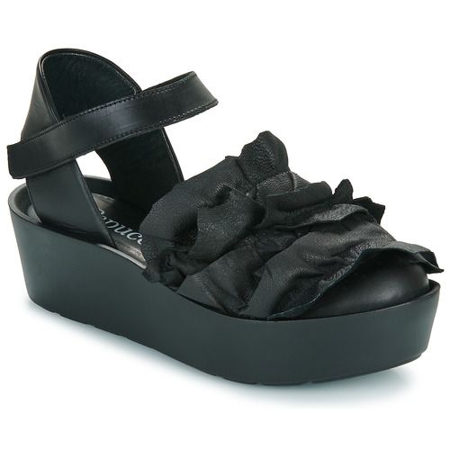 Sandali Papucei SERENA in nero per donna, eleganti e confortevoli, perfetti per ogni occasione. Design moderno con dettagli raffinati, ideali per completare il tuo look estivo. Acquista ora i sandali Papucei SERENA e aggiungi stile e comodità al tuo guardaroba!