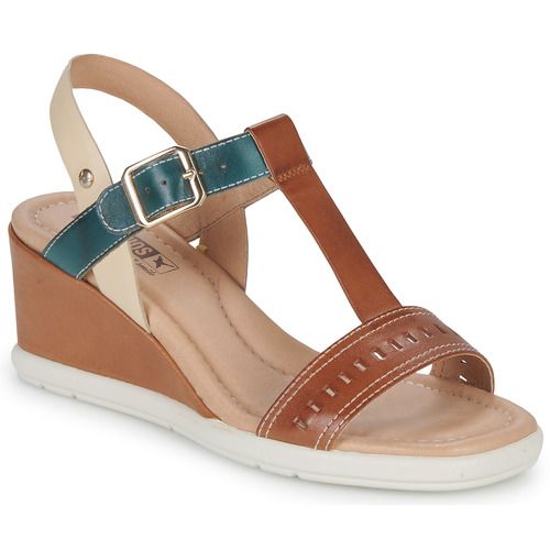 Sandali Pikolinos TEULADA Marrone Donna, eleganti e confortevoli, ideali per l'estate. Realizzati in pelle di alta qualità, questi sandali offrono un tocco di stile e comfort per ogni occasione. Perfetti per passeggiate e outfit casual, garantiscono una calzata ottimale. Aggiungi un tocco di classe al tuo guardaroba con i sandali Pikolinos TEULADA Marrone.