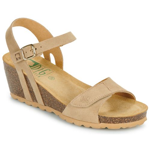 Sandali donna Dream in Green PHILEAS di colore beige, eleganti e alla moda, perfetti per l'estate. Design chic e confortevole, ideali per ogni occasione, abbinabili a diversi outfit. Acquista ora i tuoi sandali beige per un look sofisticato e trendy.