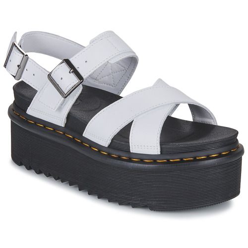 Sandali Donna Dr. Martens VOSS II WHITE ATHENA in colore bianco, design elegante e moderno, perfetti per l'estate. Questi sandali offrono comfort e stile, ideali per ogni occasione. Scarpe di alta qualità per un look trendy.