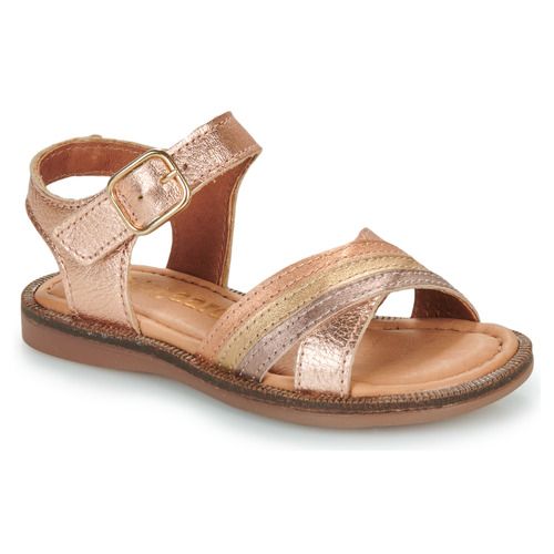 Sandali Bisgaard per bambina ragazza modello CIRKELINE in color oro, perfetti per l'estate. Realizzati con materiali di alta qualità, questi sandali offrono comfort e stile, ideali per ogni occasione. Acquista ora e fai brillare il look della tua bambina con i sandali CIRKELINE di Bisgaard.