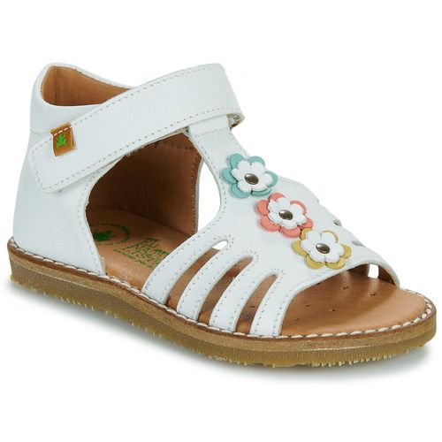 Sandali El Naturalista 5354 bianco per bambine e ragazze, perfetti per la primavera e l'estate. Questi sandali di alta qualità offrono comfort e stile, realizzati con materiali sostenibili. Ideali per ogni occasione, dai giochi all'aperto alle passeggiate in città. Acquista ora i sandali El Naturalista per un look trendy e alla moda!